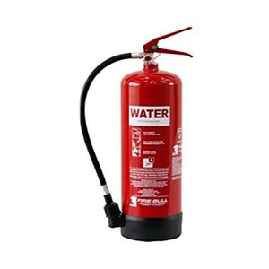 Bull WAEX6 Water Fire Extinguisher, 6ltr, Red