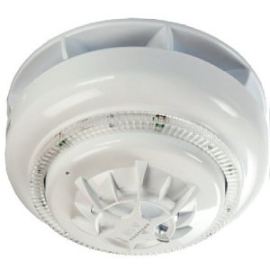 Apollo XPA-CB-14024-APO Xpander Series Wireless Optical Smoke Detector with Sounder Beacon Base, White Flash and Red Body