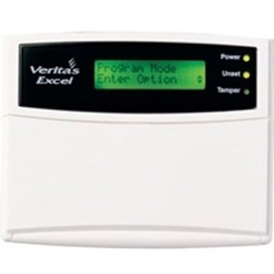 Texecom DCB-0001 Veritas Series, 32-Character LCD Display Programmable Keypad with TouchtOne Backlit Keys, Wall Mount, White