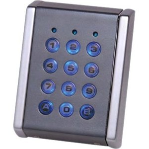 XPR EX6M-72C Standalone Keypad Moulded Aluminium Surface Mounting with Metal Keys