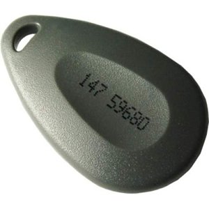 Videx PBXBK-1E-MS50 ABS Keyfob MiFare Format 1k Memory, Black