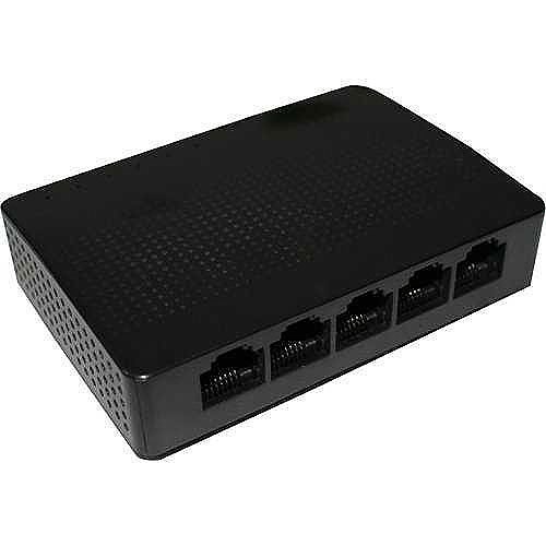 W Box 0E-5PGIGUN 5-Port Gigabit Unmanaged Ethernet Switch