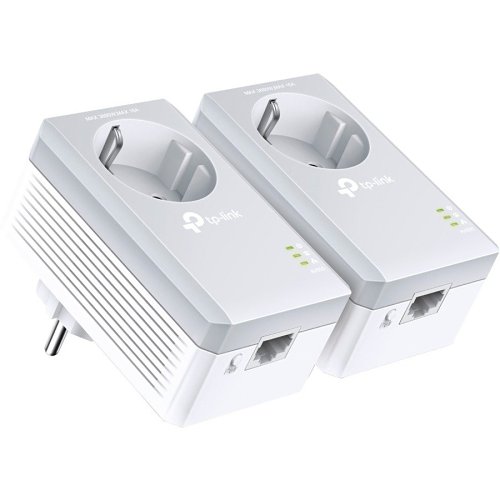 TP-Link TL-PA4010PKIT AV500 Powerline Adapter with AC Pass Through Starter Kit