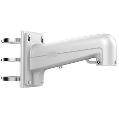 Hikvision DS-1602ZJ-POLE Mounting Bracket for Speed Dome Cameras, Load Capacity 30kg, White