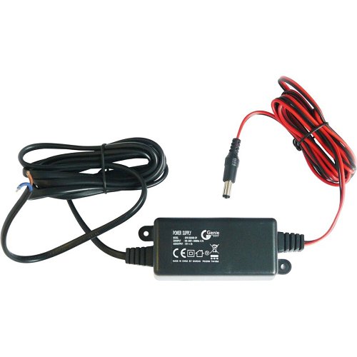 Genie PSU1SM In-Line DC12V 1A Output Regulated Switch Mode Power Supply Unit with Fixing Mount