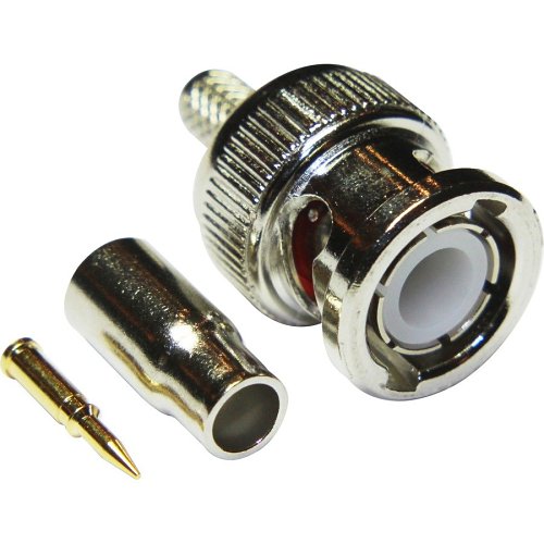 Connectix 504-005T Coax Crimp Connector Plug RG59 Mini