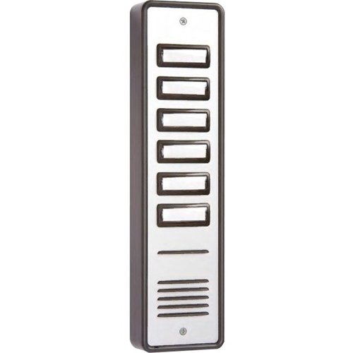 Bell SPA6 6 Call Button Aluminium Surface Audio Entry Panel