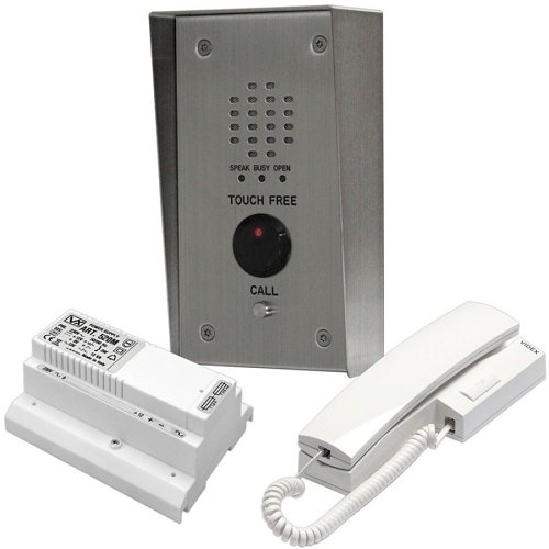 Videx VR120DKNT-1S Intercom Kit 1-Way Kit with 3011 Handset, Surface Mount