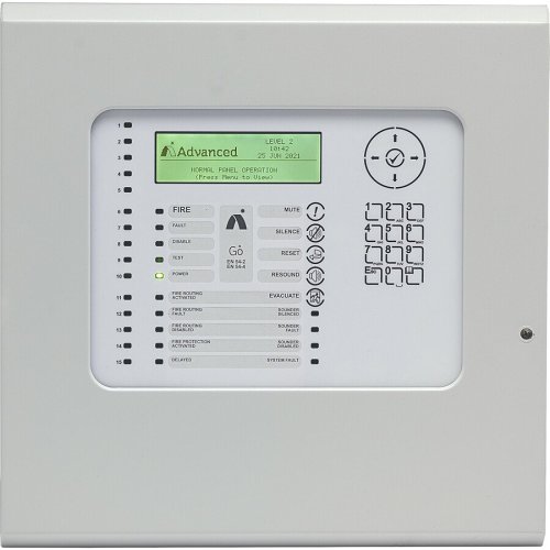Advanced Electronics GO1 Loop Fire Panel, Grey