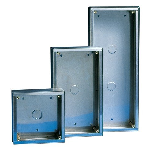 Comelit 3159-1 Vandalcom Series, 1-Module Surface Mount Housing, Stainless Steel