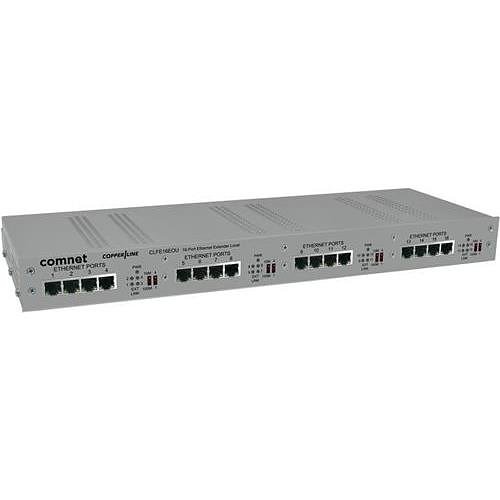 ComNet CLFE16EOU PoE Injector 16 Port Twisted Pair, Netwerk PoE Injectoror 16port Twisted Pair