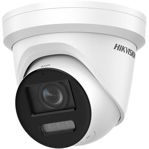 Hikvision Ds 2cd2387g2 Lsu Sl Pro Series Colorvu Ip67 4k Ip Turret Camera 2 8mm Fixed Lens White