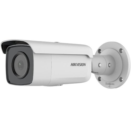 Hikvision DS-2CD2T46G2-2I Pro Series AcuSense 4MP IP67 IR 60M IP Bullet Camera, 4mm Fixed Lens, Grey