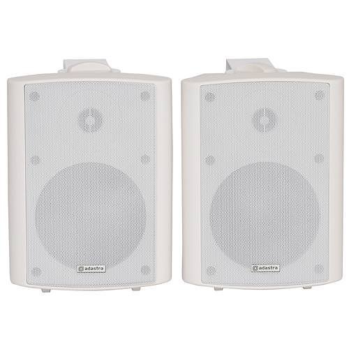 avsl BC5A-W Adastra 2-Way 5.25" Active Monitor Speaker 30W, White, 1-Set