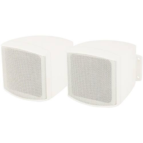 avsl C25V-W Adastra C25V Series, 2.5" Compact Background Speaker 30W 100V, White, 1-Pair