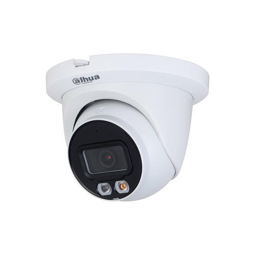 Dahua IPC-HDW2449TM-S-IL WizSense 2 Series 4MP Smart Dual Illumination Fixed-Focal Eyeball IP Camera, 2.8mm Lens, IP67, Intelligent Monitoring