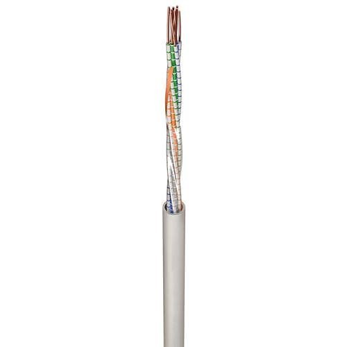 Quality Connectivity CW1308 LSF Internal Telecom Cable, 4 Pair, PVC, 100m, White