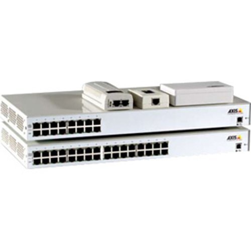 AXIS 5012-003 PoE Midspan Rack-Ready, 8-Port, Metal Casing