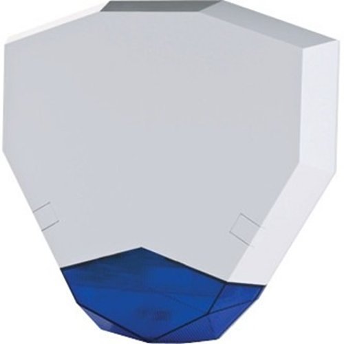 Visonic SR-740 PG2 PowerG HEX Two-Way Wireless Outdoor Siren, Blue