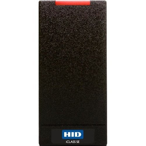 HID 900NMNNEKMA001 iCLASS R10 Smart Card Reader, SE, HID Mobile Access Mobiles IDs via NFC and Bluetooth Smart, Wiegand, Pigtail, Mobile Ready, Black