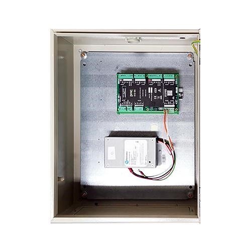 Comelit PAC 512 DC 2-Door Access Controller in Sarel Cabinet with 3A Power Supply, Boxed