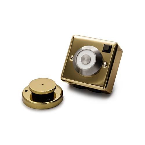 Cranford Controls DRG-BRMK Door Retainer Mounting Kit, Brass Finish