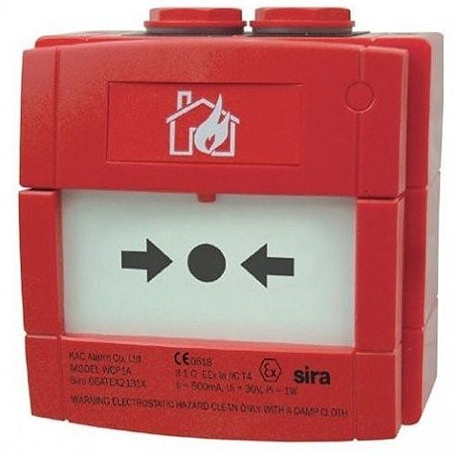 KAC W3A-R000SG-K013-81 Weatherproof Intrinsically Safe Manual Call Point