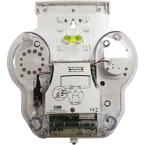 CQR BCSENZ-X-STD Senza X Series Sounder Backplate, 105dB A, Outdoor Use, Grade 2 Compliant, White