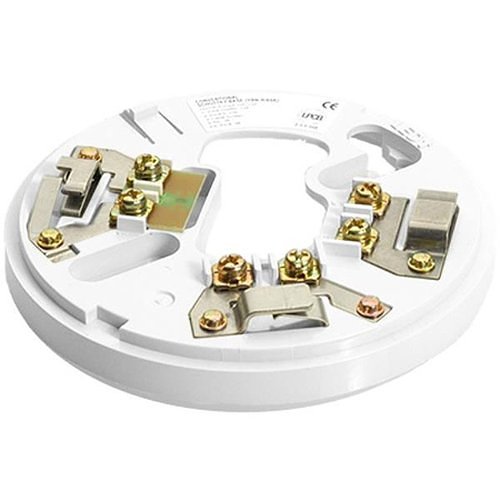 Hochiki YBN-R-6SK Conventional Detector Mounting Base with In-Line Schottky Diode, White