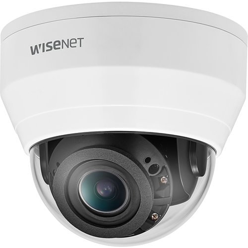 Hanwha QND-8080R Q Series, 5MP WDR IP Dome Camera, 3.2-10mm Motorized ...