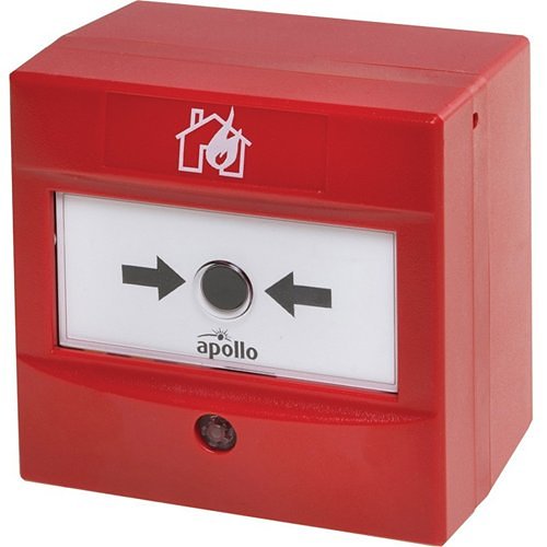 Apollo PP5088 Series 65 Conventional Manual Call Point, Indoor Use, EN 54-11 Certified, Red