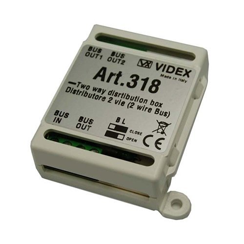 Videx 318 2 Way Video Splitter