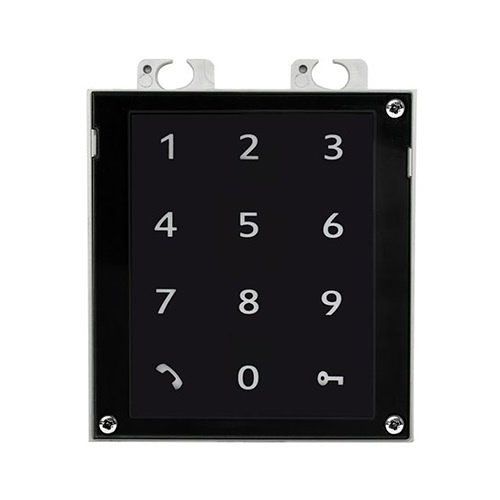 2N IP Verso Intercom Keypad Module, 12VDC, Black