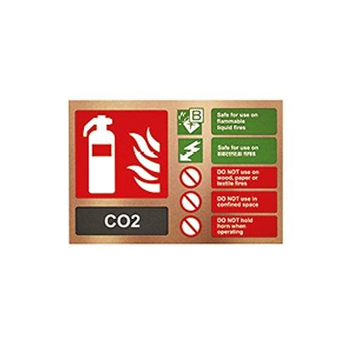 Bull A1234D Extinguisher Copper Foam Sign 150x100