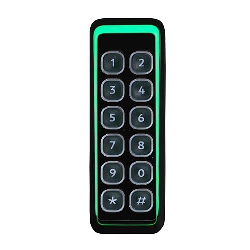 Securefast AEN1080-B CIDRON Reader with Keypad, Slimline 13.56 MHz, Black