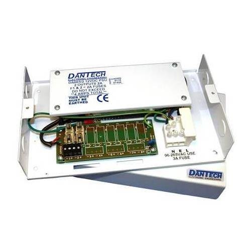 Dantech DA665-IP66 8 x 12V DC 4A Multi-Purpose Power Supply, Weather Resistant