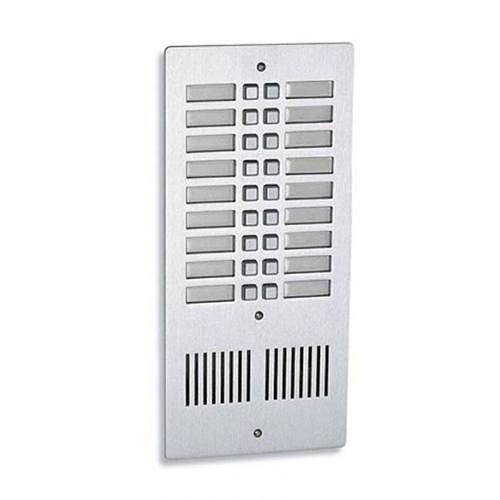 Bell SPA18 18 Call Button Flush Audio Entry Aluminium Panel