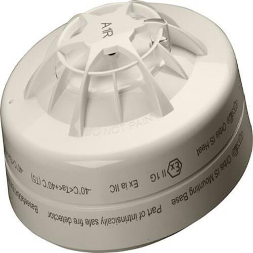 Apollo ORB-HT-51146-APO Orbis Series A1R Intrinsically Safe Heat Detector with Flashing LED, White