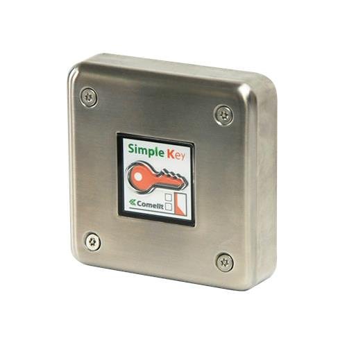 Comelit PAC SK9040 Simplekey Series, Surface Mount Vandal Resistant Housing for SK9001 and SK9030 Units, Stainless Steel