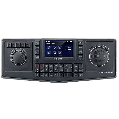 Hanwha SPC-7000 System Control Keyboard with 5" Touch TFT LCD