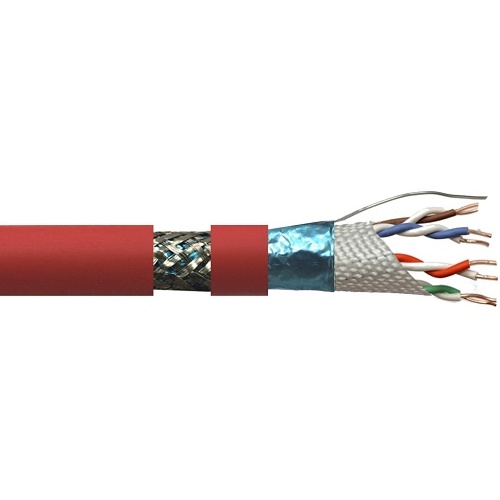 Securi-Flex SFX/C5-FTP-FIRE-LSZH-RED-500 CAT5e 22/4 Data Cable