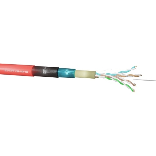 Securi-Flex SFX/C5-FTP-FIRE-LSZH-RED-500 CAT5e 22/4 Data Cable