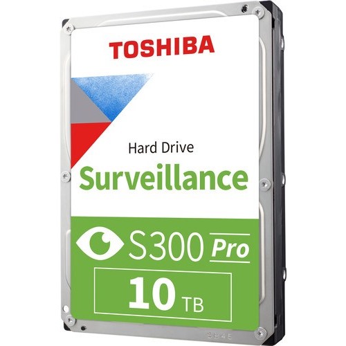 Toshiba S300 10 TB Hard Drive - 3.5" Internal - SATA (SATA/600) - 7200rpm - Bulk
