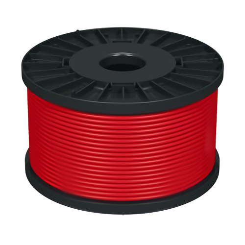 NoBurn FireWire Control Cable for Fire Alarm - 100 m - 1 Pack - Red