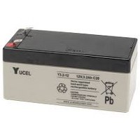Yuasa Yucel Battery - Sealed Lead Acid (VRLA) - For UPS - Battery Rechargeable - 12 V DC - 3200 mAh