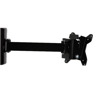 B-Tech Mountlogic BT7512 Wall Mount for Flat Panel Display - Piano Black - 25.4 cm to 58.4 cm (23") Screen Support - 14.97 kg Load Capacity - 1