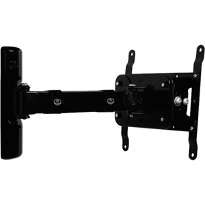 B-Tech Mountlogic BT7514 Wall Mount for Flat Panel Display - Piano Black - 38.1 cm to 106.7 cm (42") Screen Support - 24.95 kg Load Capacity