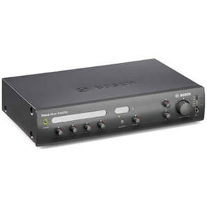 Bosch Plena PLE1MA120-EU Amplifier - 120 W RMS - Charcoal - 50 Hz to 20 kHz - 400 W - Ethernet
