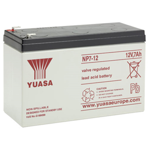 Yuasa NP24-12 Battery - Sealed Lead Acid (SLA) - For Multipurpose - Battery Rechargeable - 12 V DC - 24000 mAh