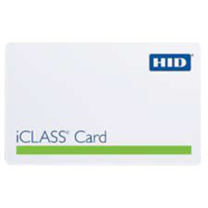 HID iCLASS Smart Card - Printable - Smart Card - 85.85 mm Width x 54.10 mm Length - White - Polyvinyl Chloride (PVC)